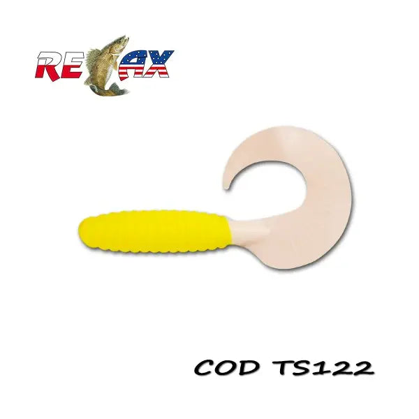 Naluca Soft Relax Twister 9cm Standard Relax (4buc/Plic) : Culoare - Ts122