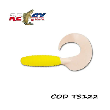 Naluca Soft Relax Twister 9cm Standard Relax (4buc/Plic) : Culoare - Ts122