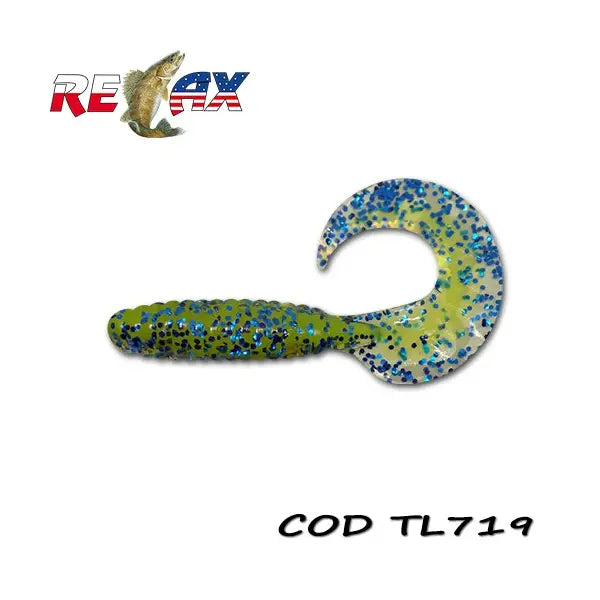 Naluca Soft Relax Twister 9cm Laminat Relax(4buc/Plic) : Culoare - Tl719