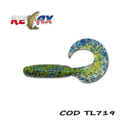 Naluca Soft Relax Twister 9cm Laminat Relax(4buc/Plic) : Culoare - Tl719