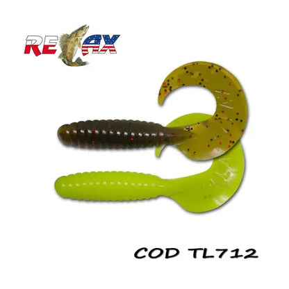 Naluca Soft Relax Twister 9cm Laminat Relax(4buc/Plic) : Culoare - Tl712