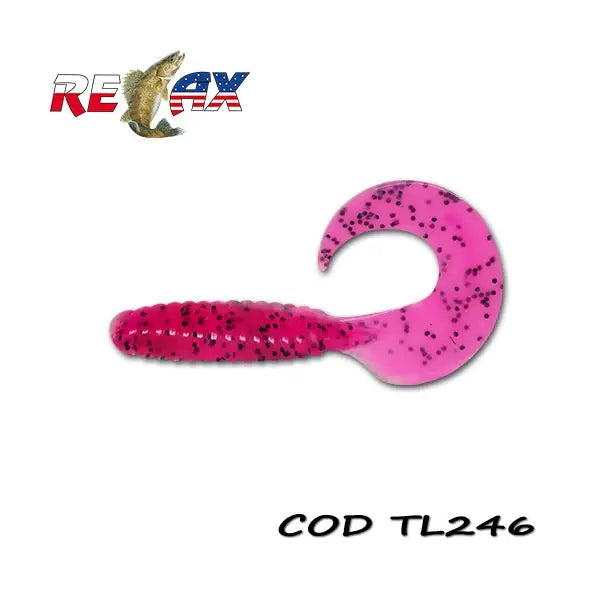 Naluca Soft Relax Twister 9cm Laminat Relax(4buc/Plic) : Culoare - Tl246