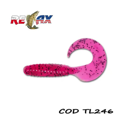 Naluca Soft Relax Twister 9cm Laminat Relax(4buc/Plic) : Culoare - Tl246