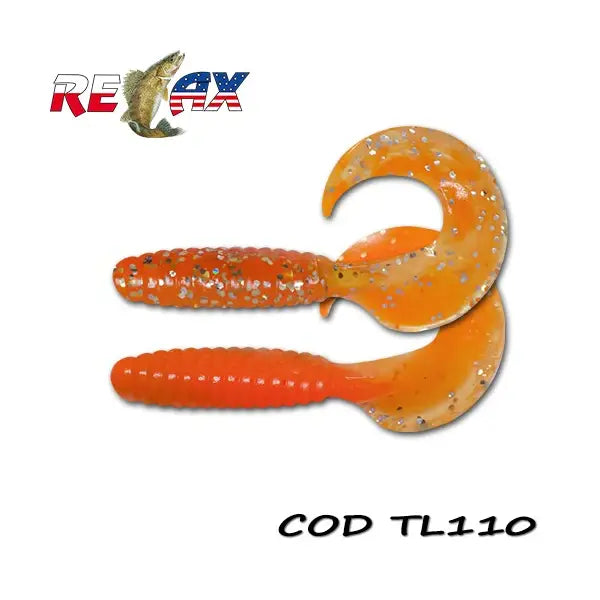 Naluca Soft Relax Twister 9cm Laminat Relax(4buc/Plic) : Culoare - Tl110