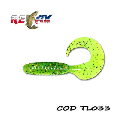 Naluca Soft Relax Twister 9cm Laminat Relax(4buc/Plic) : Culoare - Tl033