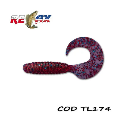 Naluca Soft Relax Twister 9cm Laminat Relax(4buc/Plic) : Culoare - Tl174