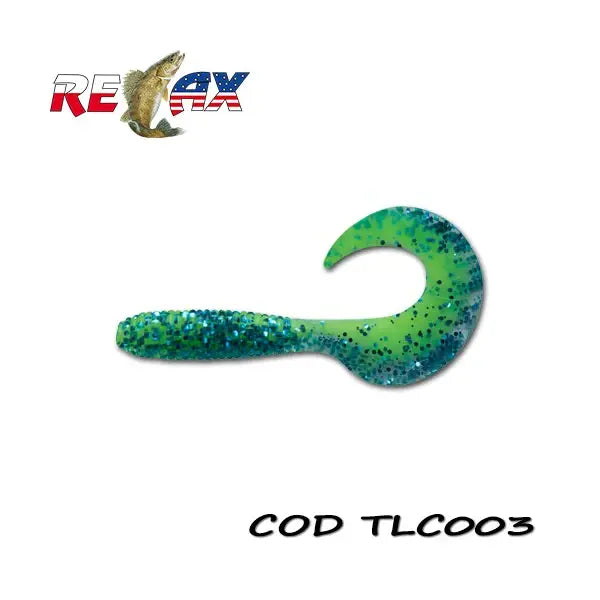 Naluca Soft Relax Twister 8cm Laminat Core Relax (4buc/Plic) : Culoare - Tlc003
