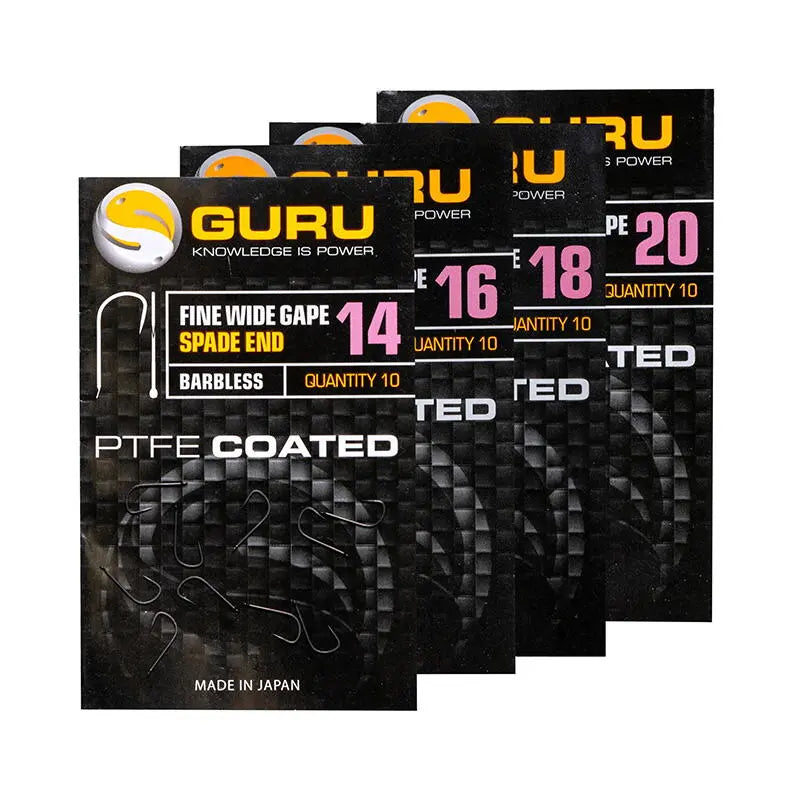 Carlige Guru Carlig Fine Wide Gape Nr.16 10buc/Pl