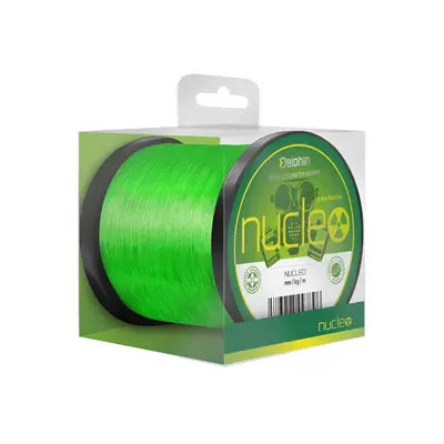 Fir Monofilament Fir De Pescuit Pentru Crap Nucleo / Verde Fluo 0,28mm 6,4kg 1200m