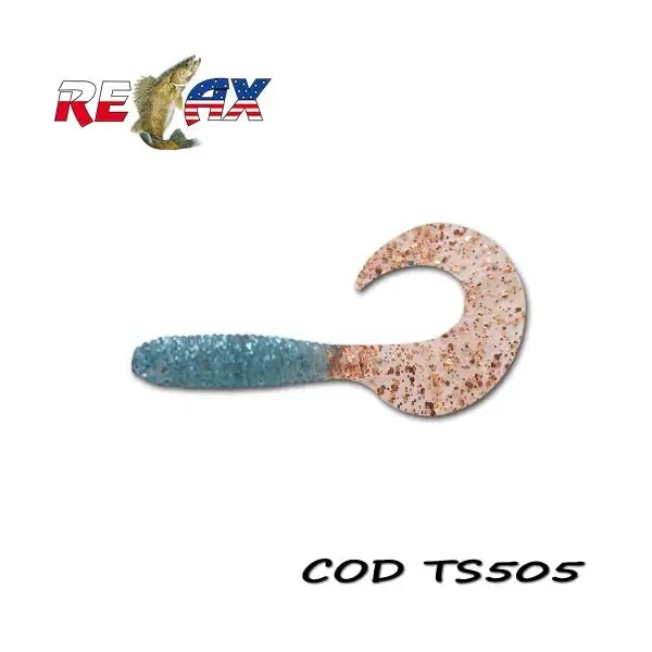 Naluca Soft Relax Twister 8cm Standard Relax (4buc/Plic) : Culoare - Ts505