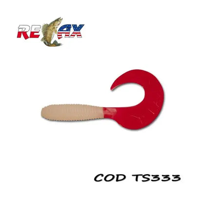 Naluca Soft Relax Twister 8cm Standard Relax (4buc/Plic) : Culoare - Ts333