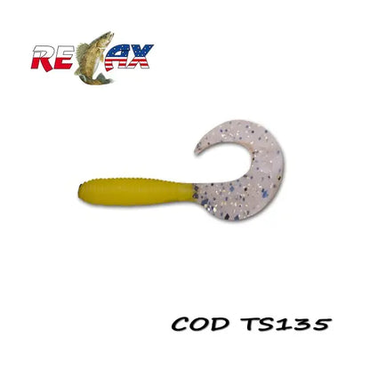 Naluca Soft Relax Twister 8cm Standard Relax (4buc/Plic) : Culoare - Ts135