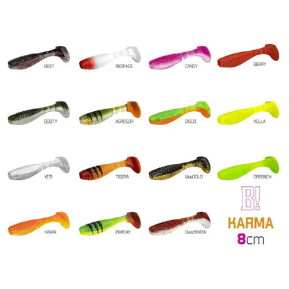 Nălucă Soft Delphin Karma Uvs / 5buc 8cm/HAWAI