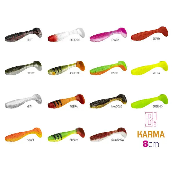 Nălucă Soft Delphin Karma Uvs / 5buc 8cm/BEST