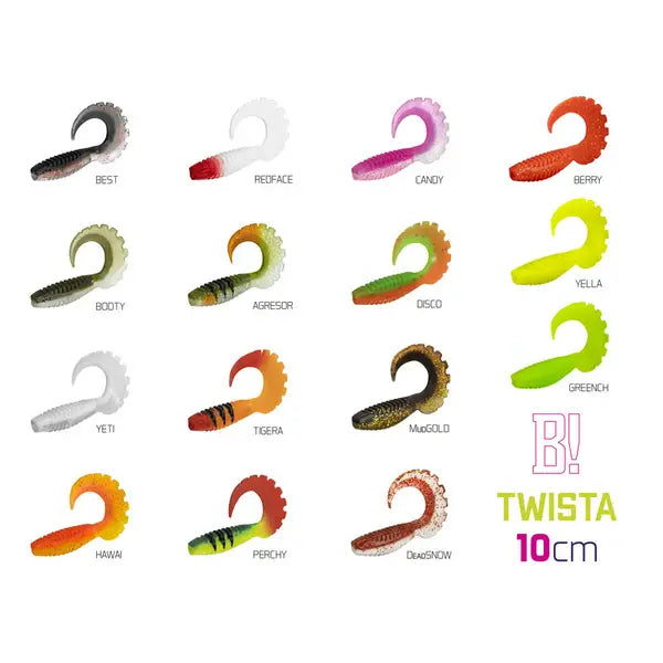 Nălucă Soft Delphin Twista Uvs / 5buc 10cm/BOOTY