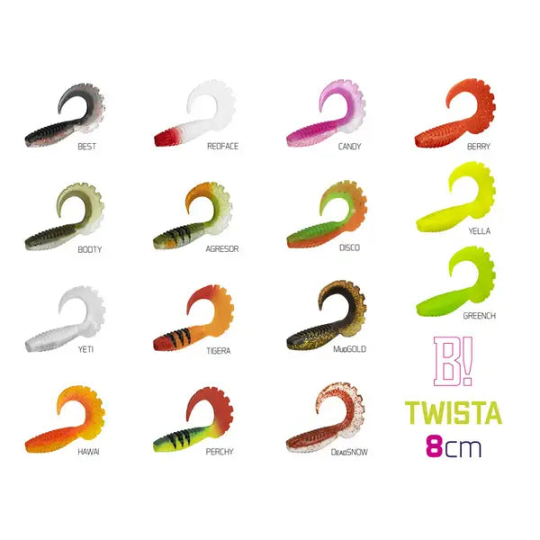 Nălucă Soft Delphin Twista Uvs / 5buc 8cm/DISCO