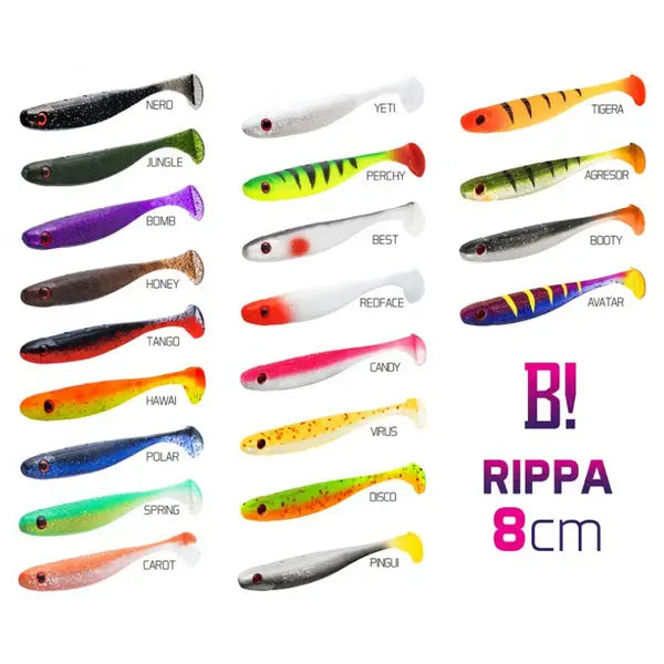 Nălucă Soft Bomb! Rippa / 5buc 8cm/DISCO