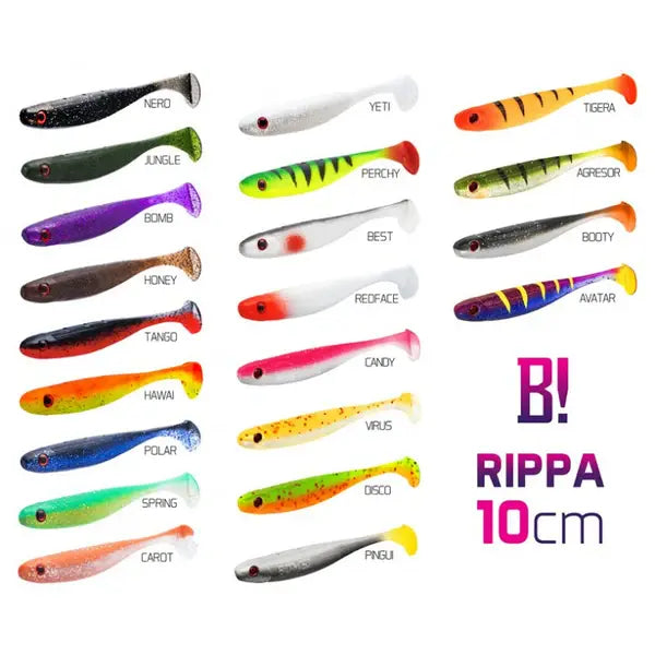 Nălucă Soft Bomb! Rippa / 5buc 10cm/AGRESOR
