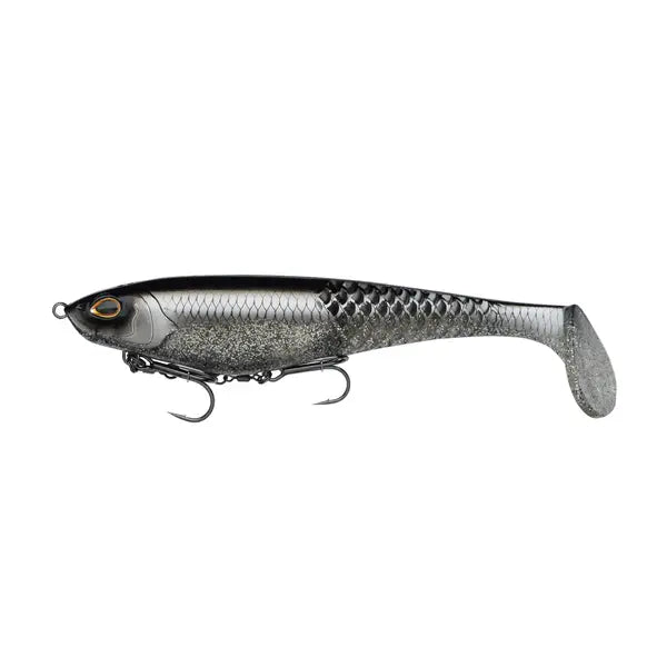 Nălucă soft Berkley Powerbait® Cullshad Shallow 20 Cm 79 G Sinking Black Ghost