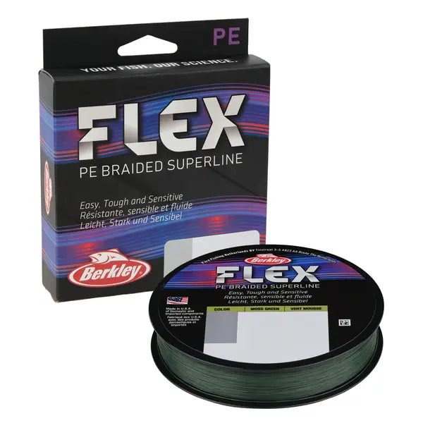 Fir textil Berkley Efxbvs6-Mgrn Flex 275m 6lb 0.12mm Mgrn