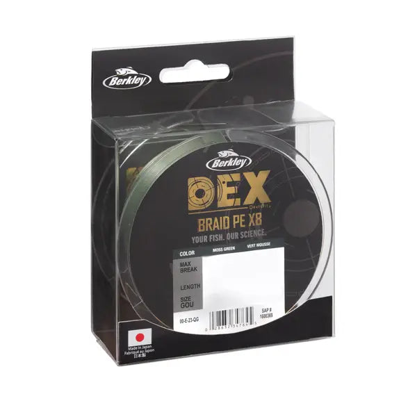 Fir textil Berkley Berkley Dex X8 Pe .04mm 300m 4.1kg Mg