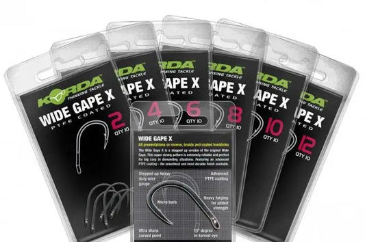 Korda Xx Carlig Wide Gape X Nr.10 10buc/Plic Korda
