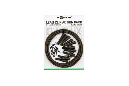 Korda Set Pt. Mont.basix Lead Clip Action