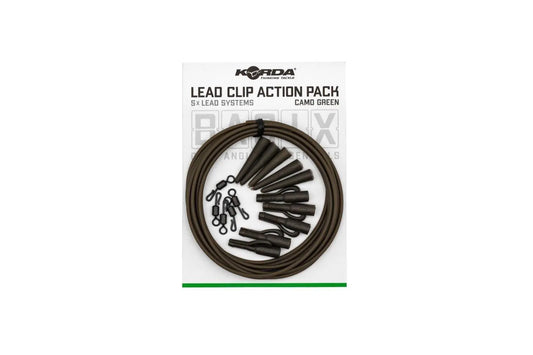 Korda Set Pt. Mont.basix Lead Clip Action