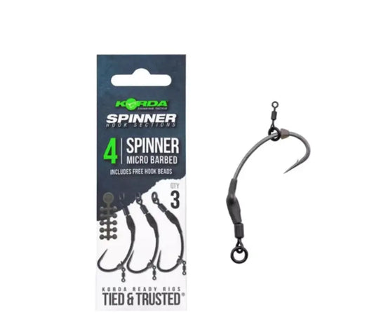 Korda Mont. Spinner Hook Sections 5 3buc/Pl