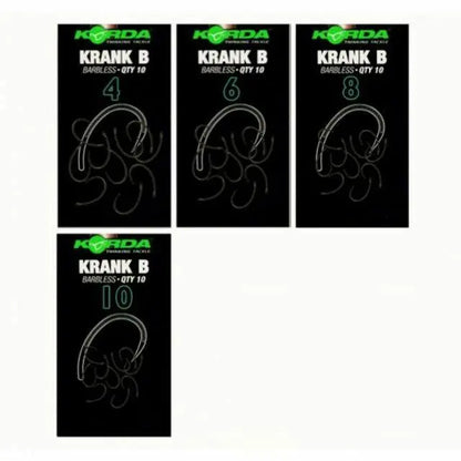 Korda Krank Barbless Nr.10 10buc/Pl