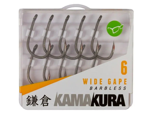 Korda Carlig Kamakura Wide Gape Barbless Nr.4 10buc/Pl