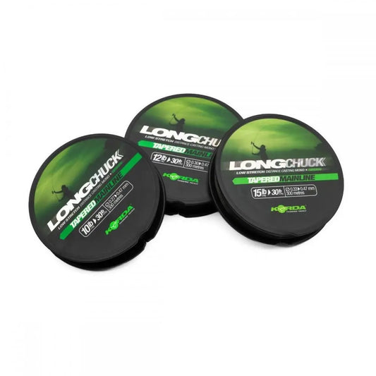 Korda Fir Monofilament Longchuck Green 0.27-0.47mm 300m