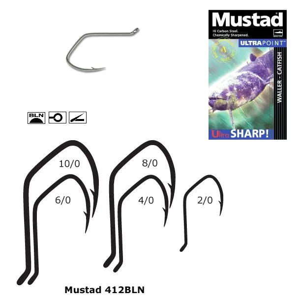 Mustad Cirlig Negru Ni. Pentru Somn .