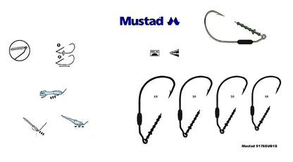 Mustad Cirlig Lestat Pt.twister.