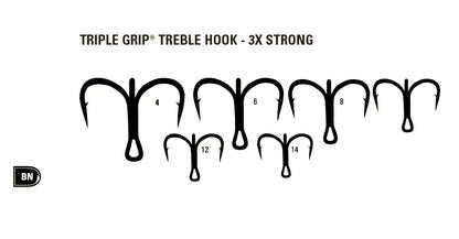 Mustad Ancora Ultrapoint Tripla Nichel Scurta 5buc/Pl