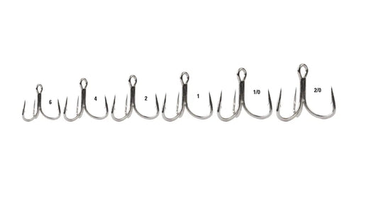 Mustad Ancora Tripla Grip Treble Steel 6buc/Pl