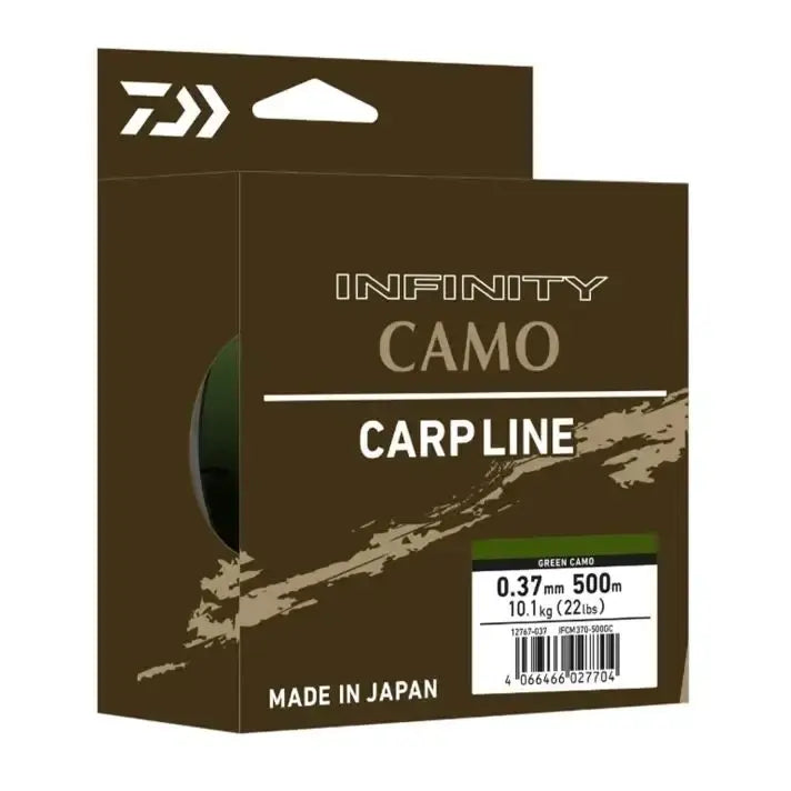 Fir Textil Daiwa Fir Infinity Camo Green Camo 037mm/10,10kg/500m