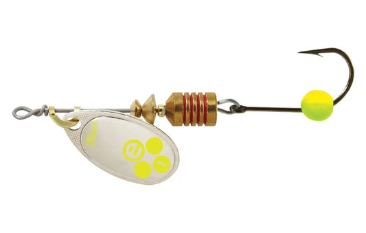 Mepps Rotativa E Brite 3,5g Argint/Chartreuse