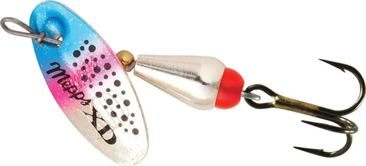 Mepps Lingurita Rotativa Tri Fluo 2,5g Argint/Rainbo