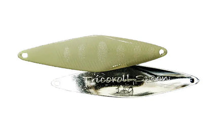 Lingurita Oscilanta Jackall Oscilanta Tricoroll 6,8cm/14g Pearl&amp;glow