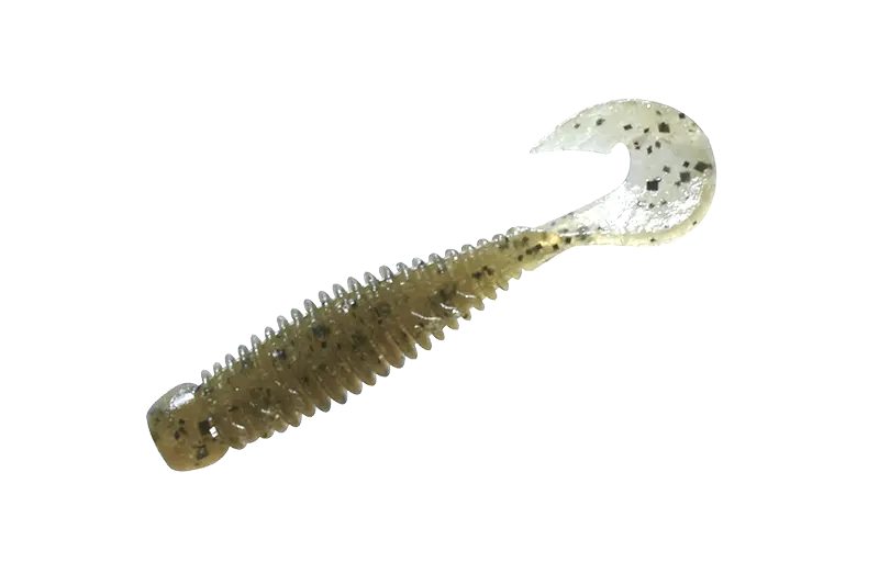 Jackall Vierme Wobbring 2inch Green Pumpkin Pepper 7buc/Pl