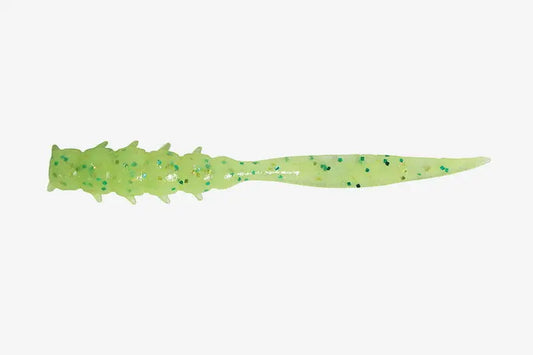 Jackall Vierme Good Meal Skinny 1.5inch Hot Lime/Glow Chartreuse 8buc/Pl
