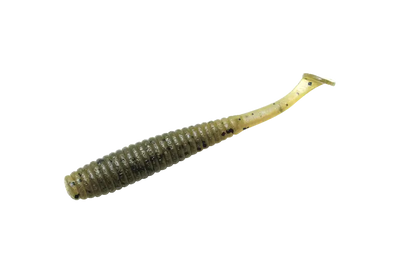 Jackall I Shad Tail 2.8inch Green Pumpkin Pepper 6buc/Pl