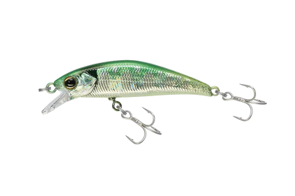 Jackall Vobler Tricoroll Ryushin 43hw 4,3cm/3g Flash Green Back
