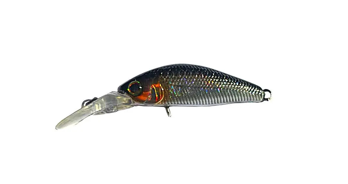 Jackall Vobler D Chubby Minnow 35sp 3,5cm/2,7g Hl Silver&amp;black