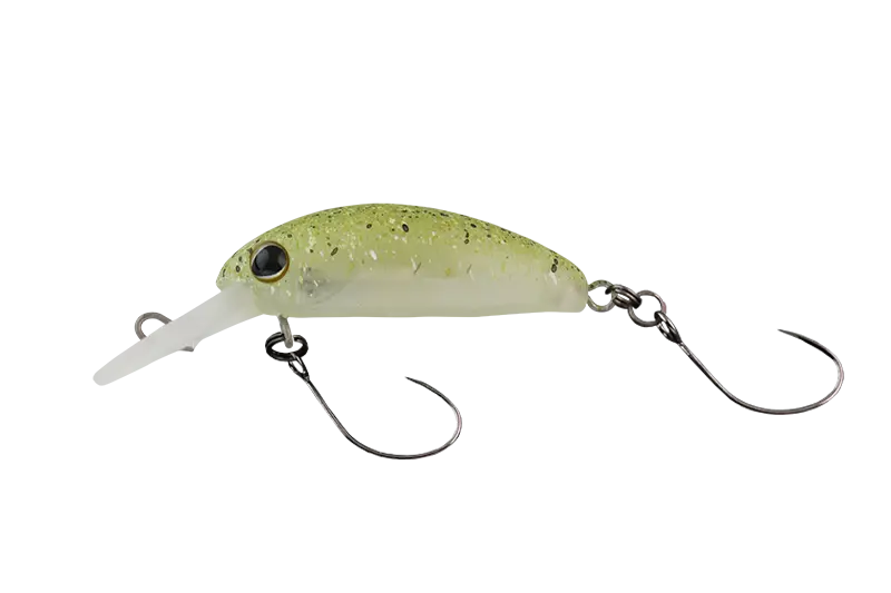 Jackall Vobler Chibi Buriburi Minnow 3,1cm/1,6g Shobokure Glow
