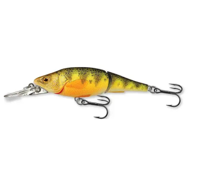 Live Target Yellow Perch Jointed 7,3cm/11g Flor./Matte