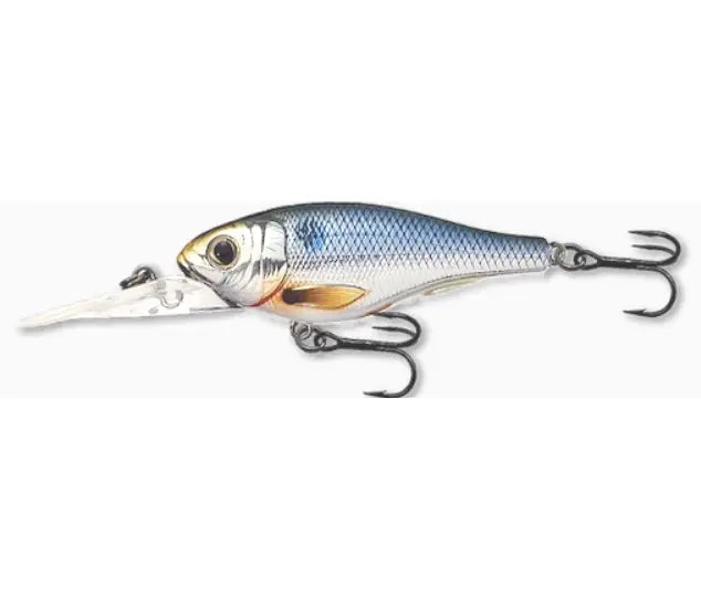 Live Target Threadfin Shad Crankbait 7,5cm/14g Silver/Blue