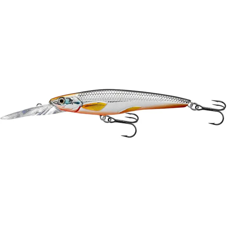 Live Target Rainbow Smelt Jerkbait 9,1cm/9g Silver/Orange