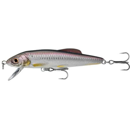 Live Target Minnow Finesse Jerkbait 7,5cm/7g Violet/Black Back